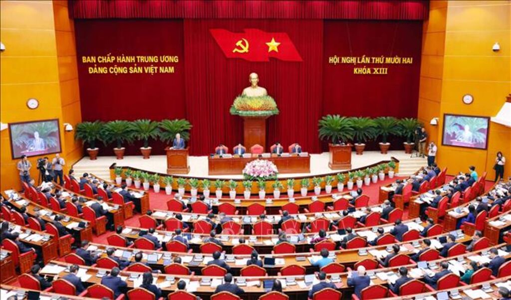 Hội nghị lần thứ 12 Ban Chấp hành Trung ương Đảng khóa XIII.