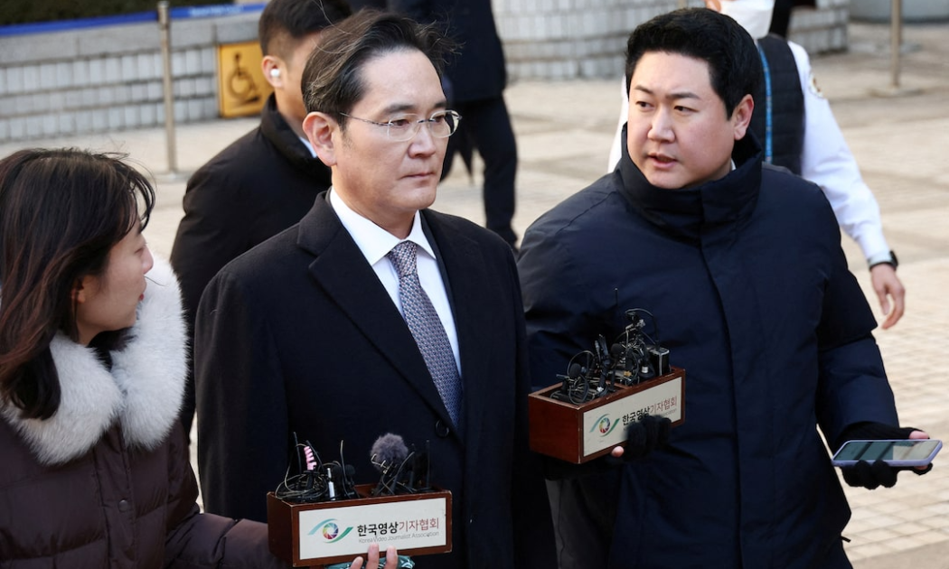Ông Jay Y. Lee, Chủ tịch công ty Samsung Electronics - Ảnh: Reuters