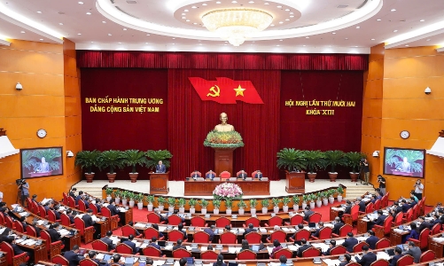 Khai mạc Hội nghị lần thứ mười hai Ban Chấp hành Trung ương Đảng Khóa XIII