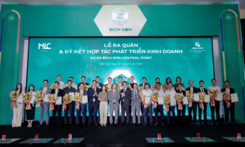Lễ ra quân và kí kết hợp tác phát triển kinh doanh dự án Bích Sơn Central Point