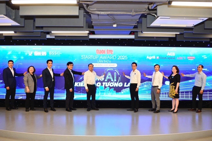 Chiều 22/7, Tuổi Trẻ Startup Award 2025 chủ đề “Cùng AI kiến tạo tương lai” chính thức khởi động.
