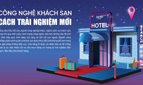 Công nghệ khách sạn cách trải nghiệm mới