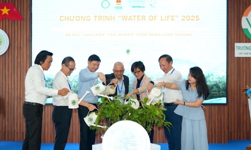 Suntory PepsiCo Việt Nam nối dài hành trình bảo tồn và tái tạo nguồn nước