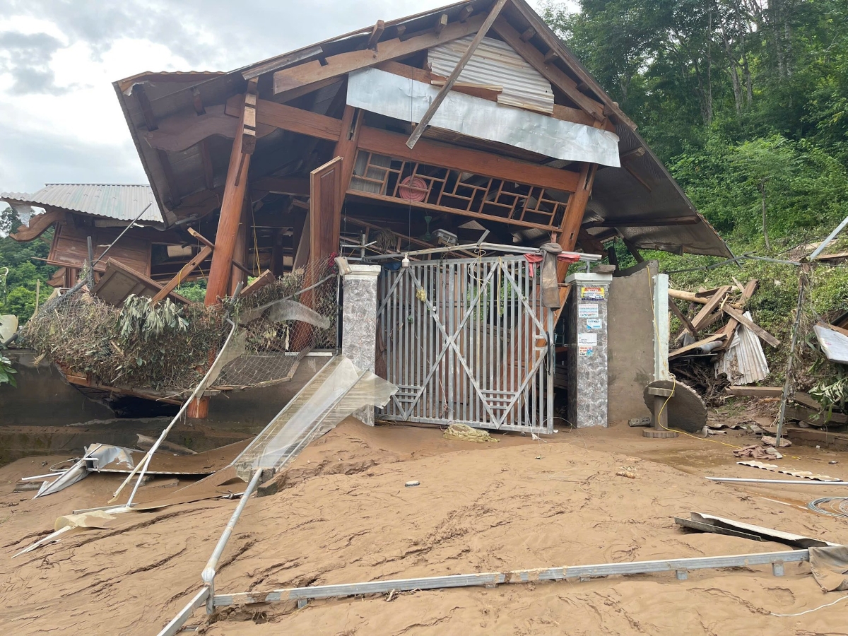 Bão số 3 (Wipha) và hoàn lưu của nó cuối tháng 7 vừa qua đã gây thiệt hại đặc biệt nghiêm trọng tại các xã miền núi phía Tây Nghệ An