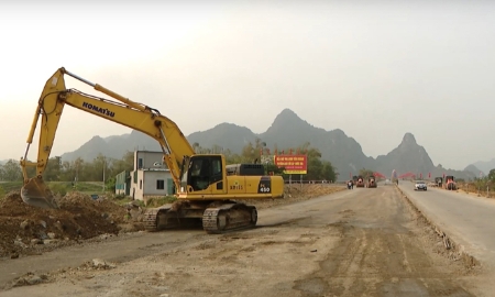 Tình trạng thiếu nguồn cung các loại vật liệu như đất, đá san lấp, cát xây dựng gây ảnh hưởng lớn đến tiến độ và hiệu quả triển khai các dự án đầu tư công trên địa bàn