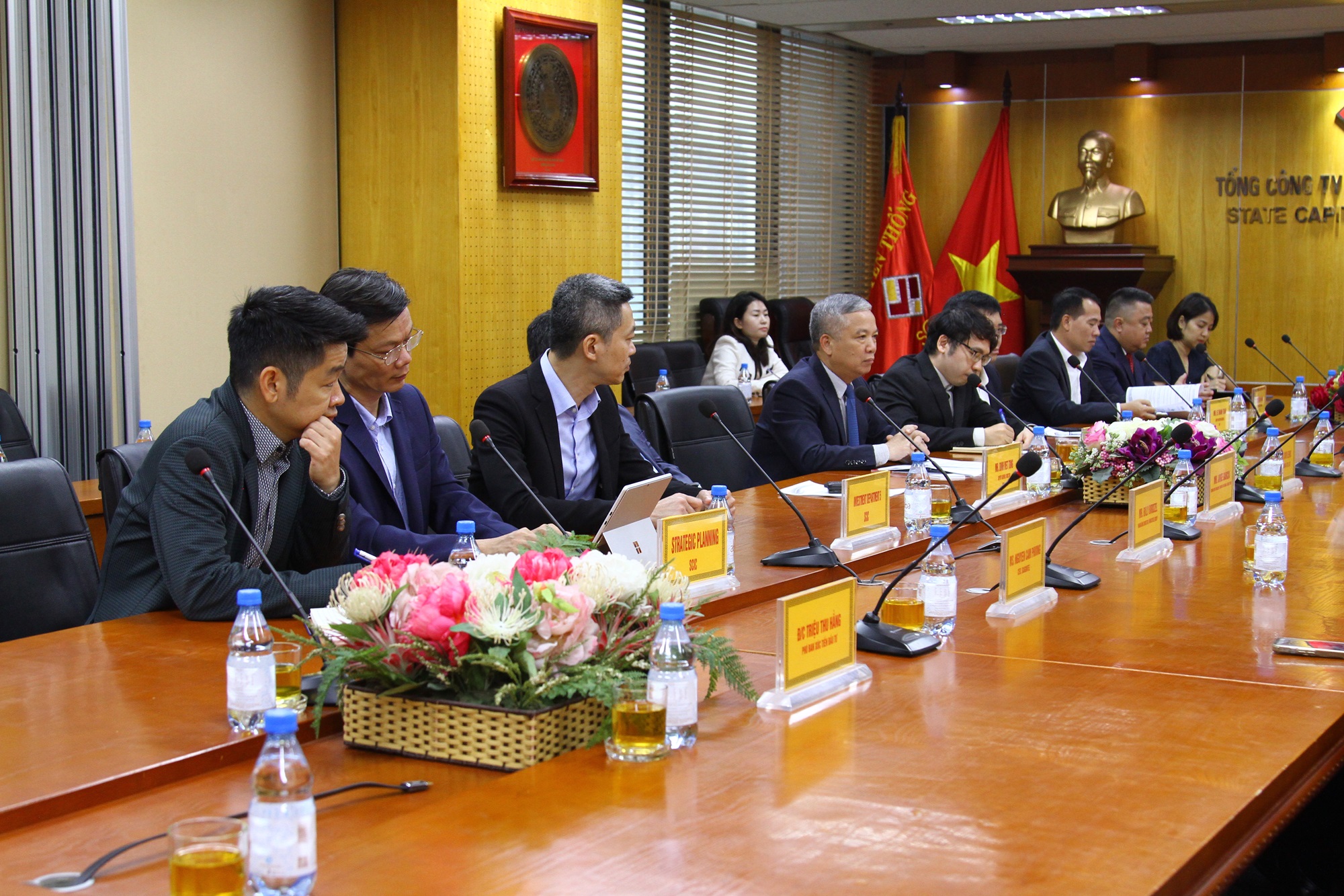 &nbsp; SCIC tiếp v&agrave; l&agrave;m việc với đo&agrave;n c&ocirc;ng t&aacute;c Doanh nghiệp Hoa kỳ