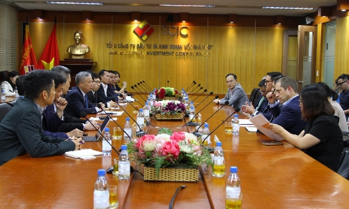 Doanh nghiệp Hoa Kỳ quan tâm hợp tác với SCIC trong lĩnh vực năng lượng, đất hiếm và cảng biển
