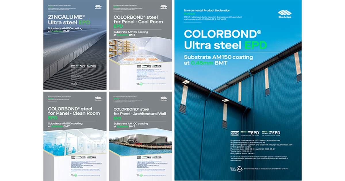Bluescope Distribution Banner NS BlueScope Việt Nam công bố