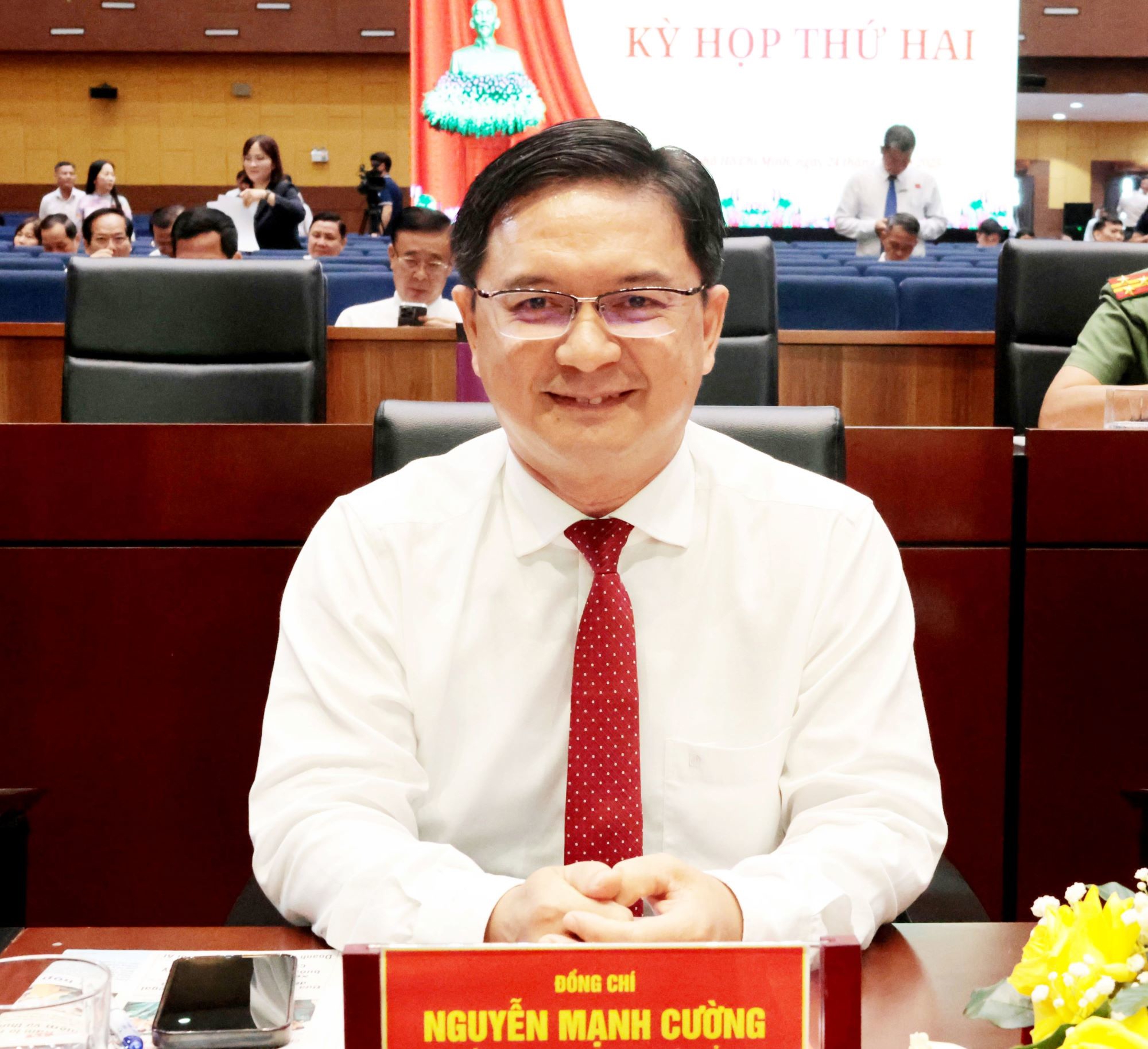Tân Phó Chủ tịch UBND TP.HCM Nguyễn Mạnh Cường - Ảnh: Cổng thông tin điện tử TP.HCM.
