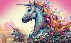 Các công ty tư nhân trị giá hàng tỷ USD, hay còn gọi là kỳ lân, đang tiến hóa để trở thành một “giống loài nhanh hơn và gọn nhẹ hơn”. Ảnh minh họa