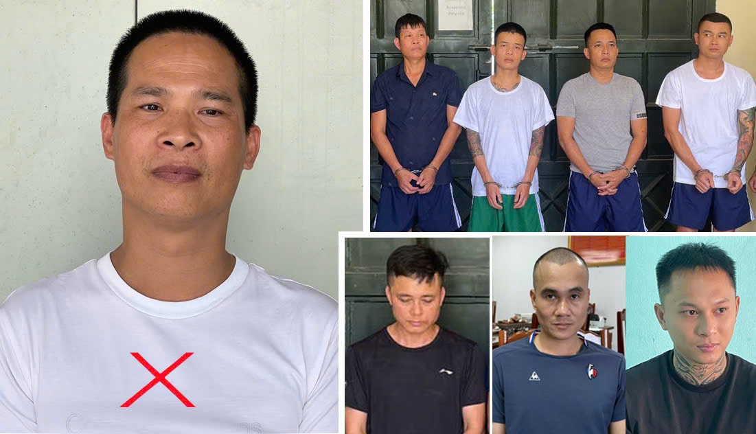 Đối tượng Bùi Quốc Ý (X) và đồng phạm