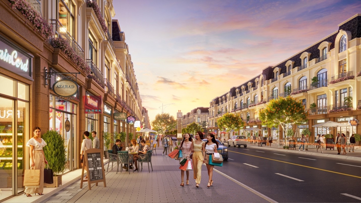 Majestic City được định hướng trở thành khu đô thị thương mại dịch vụ kiểu mẫu sôi động bậc nhất tại Phố Nối - Mỹ Hào.