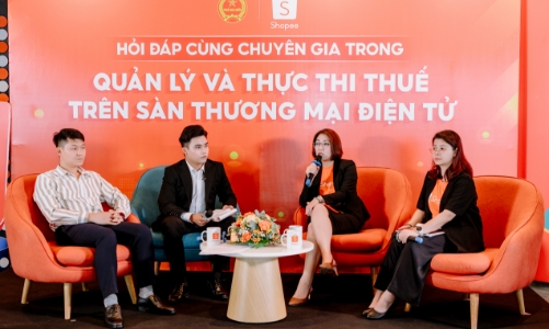 Shopee tăng cường phối hợp với cơ quan thuế, hỗ trợ người bán tuân thủ Nghị định 117