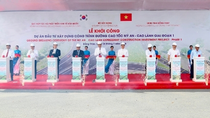 Construction starts on $185-mln My An - Cao Lanh expressway
