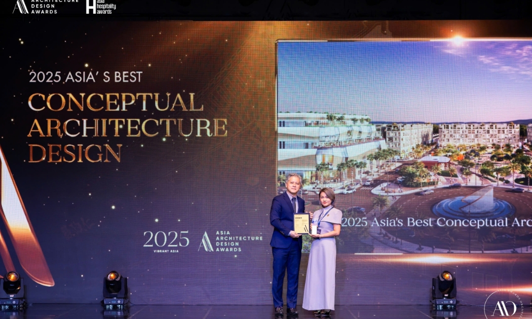 The Centric của Masterise Homes nhận giải “Thiết kế Kiến trúc Có Ý tưởng Xuất sắc Nhất Châu Á 2025”.