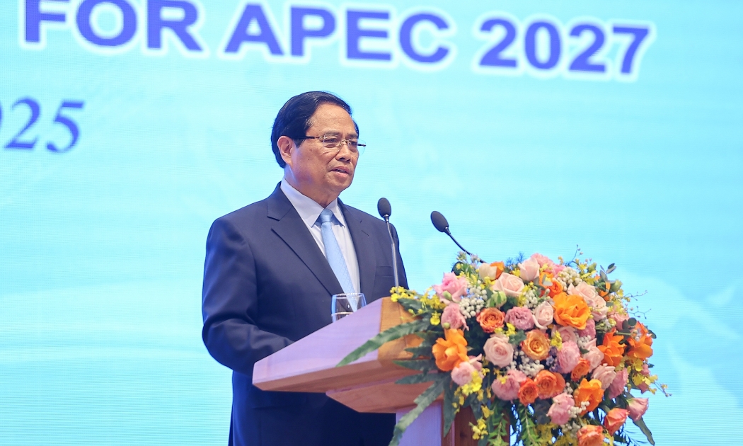 Thủ tướng Phạm Minh Chính phát biểu tại buổi lễ. Ảnh: VGP.
