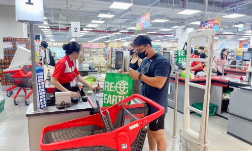 Doanh nghiệp bán lẻ hướng đến mục tiêu “không túi nilon”