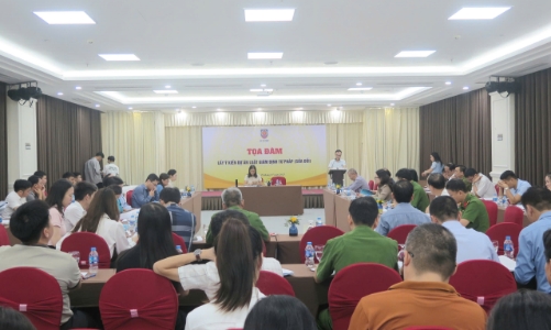 Bộ Tư pháp tổ chức lấy ý kiến góp ý dự án Luật Giám định tư pháp (sửa đổi)