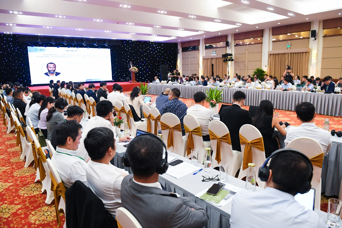 Toàn cảnh Diễn đàn R&D Việt Nam 2025. Ảnh: Thạch Thảo.
