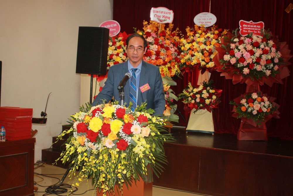 PGS.TS. Đào Thế Anh: PHANO đã đăng ký và quản lý thành công nhiều nhãn hiệu tập thể cho sản phẩm nông nghiệp địa phương. Ảnh Chu Khôi.