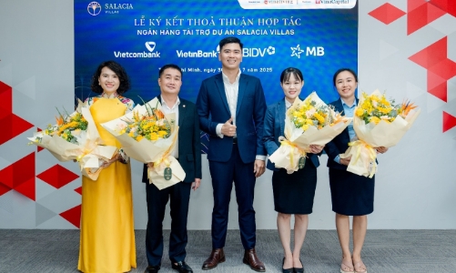 VinaLiving ký kết hợp tác tài chính cùng các ngân hàng lớn, phát triển dự án Salacia Villas
