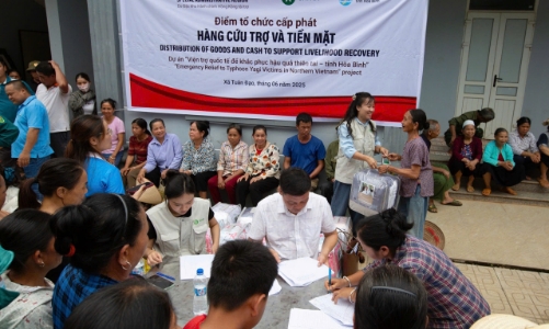 Gần 40 tỷ đồng cứu trợ được chuyển đến tay người dân sau bão Yagi
