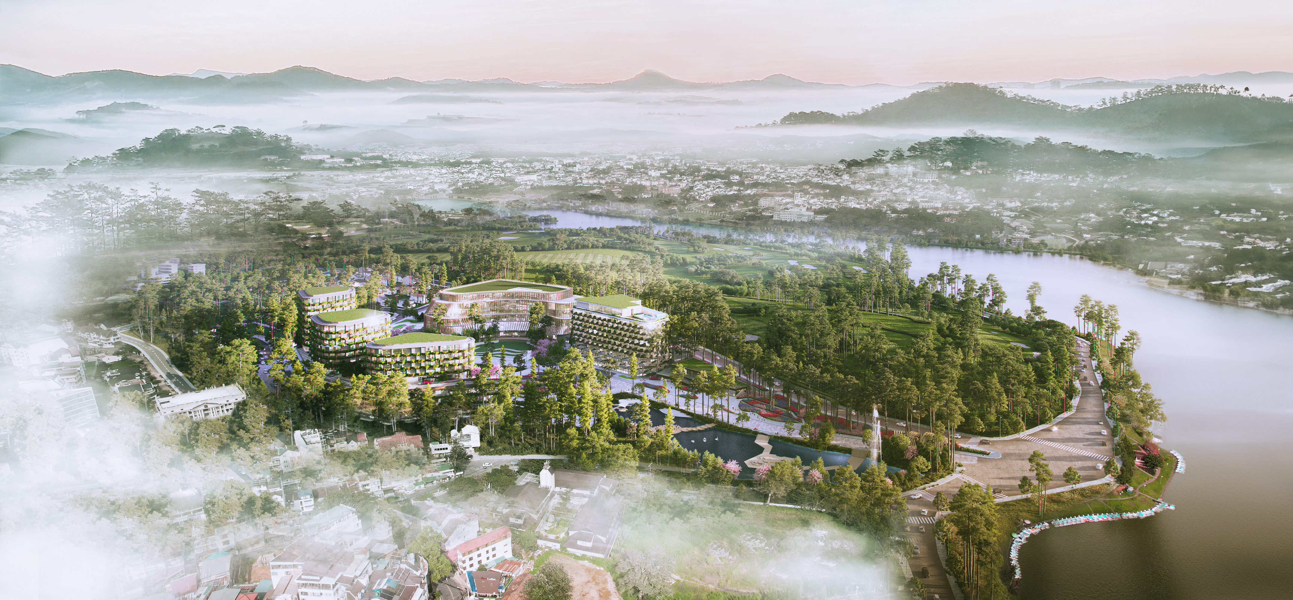 Haus Da Lat là tổ hợp bất động sản ESG đầu tiên tại Việt Nam.