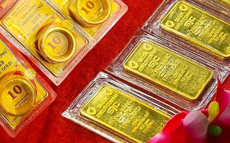 Giá vàng miếng SJC liên tục đảo chiều trong phiên 31/7