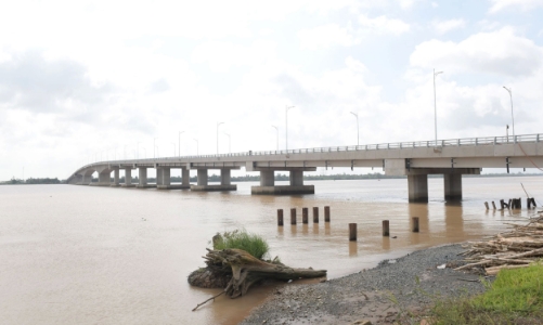 Dự án cầu Đại Ngãi 2 thông xe tạm, giải quyết bài toán giao thông