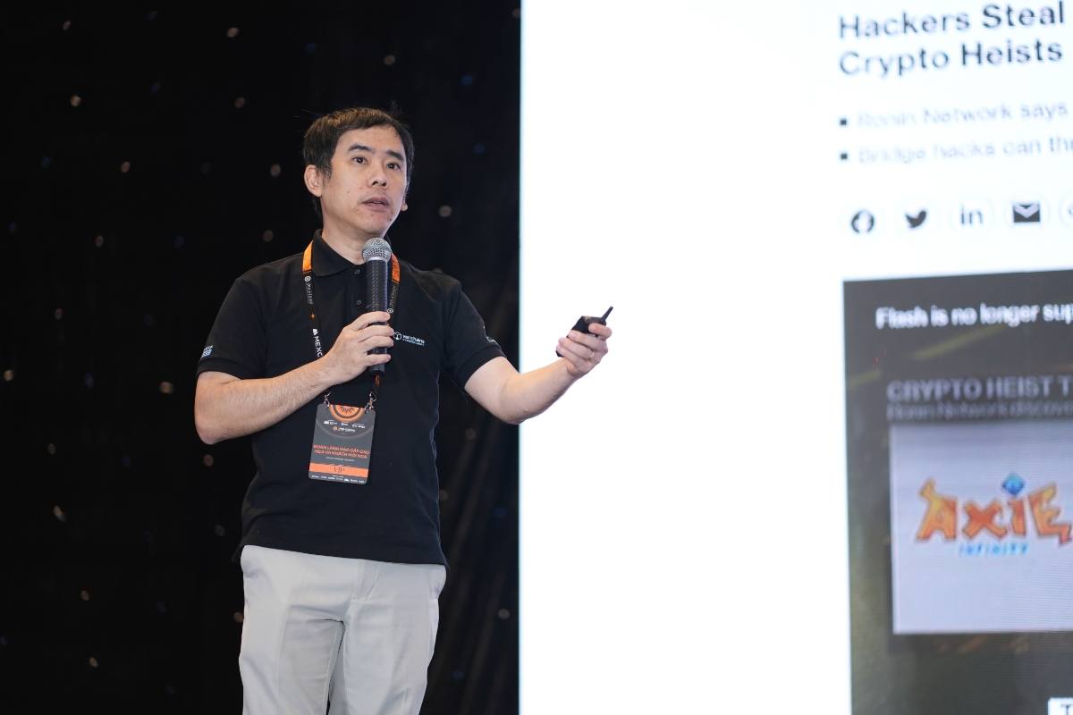 Ông Nguyễn Lê Thành, CTO Verichains, cho rằng Việt Nam hoàn toàn có thể trở thành một trong những quốc gia có đội ngũ chuyên gia hàng đầu về bảo mật Blockchain.