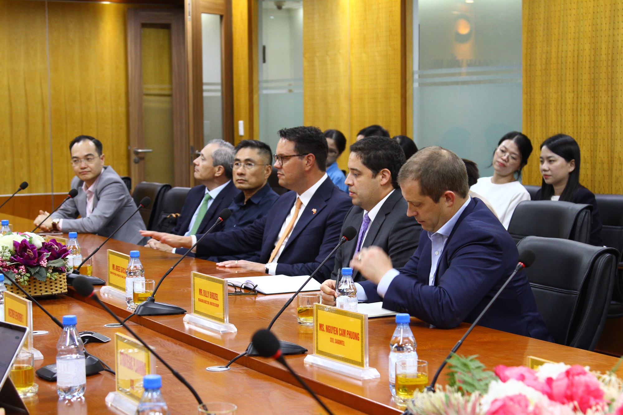 Đo&agrave;n c&ocirc;ng t&aacute;c Doanh nghiệp Hoa Kỳ