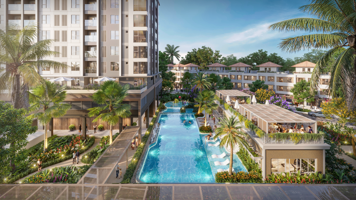 Ti&ecirc;̣n ích n&ocirc;̣i khu tại Trellia Cove.