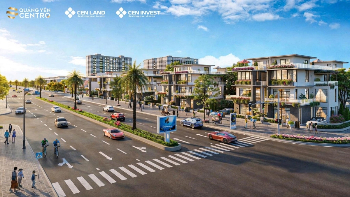 Quảng Yên Centro một trong những dự án trọng điểm được Cen Land triển khai trong thời gian sắp tới.