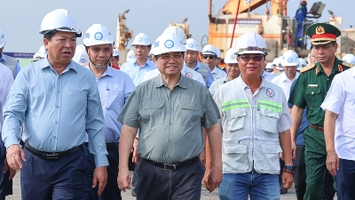 Long Thanh airport expected to receive first flight by December this year.