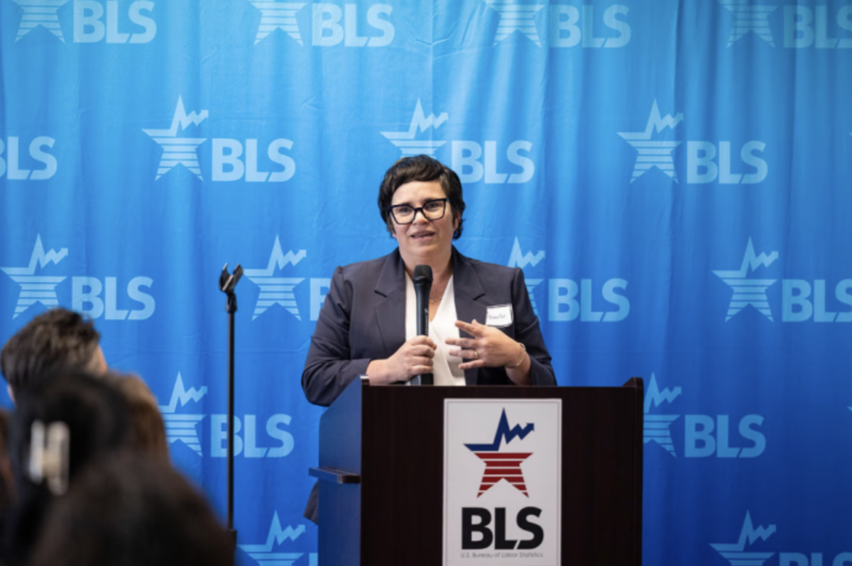 Tiến sĩ Erika McEntarfer, Ủy vi&ecirc;n Thống k&ecirc; Lao động tại Cục Thống k&ecirc; Lao động Mỹ (BLS) - Ảnh: WSJ.