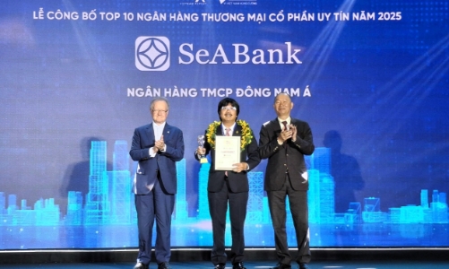 SeABank tiếp tục được vinh danh 