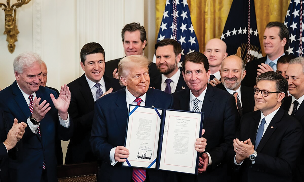 Tổng thống Donald Trump ký Đạo luật GENIUS, hợp pháp hóa Stablecoins tại Mỹ