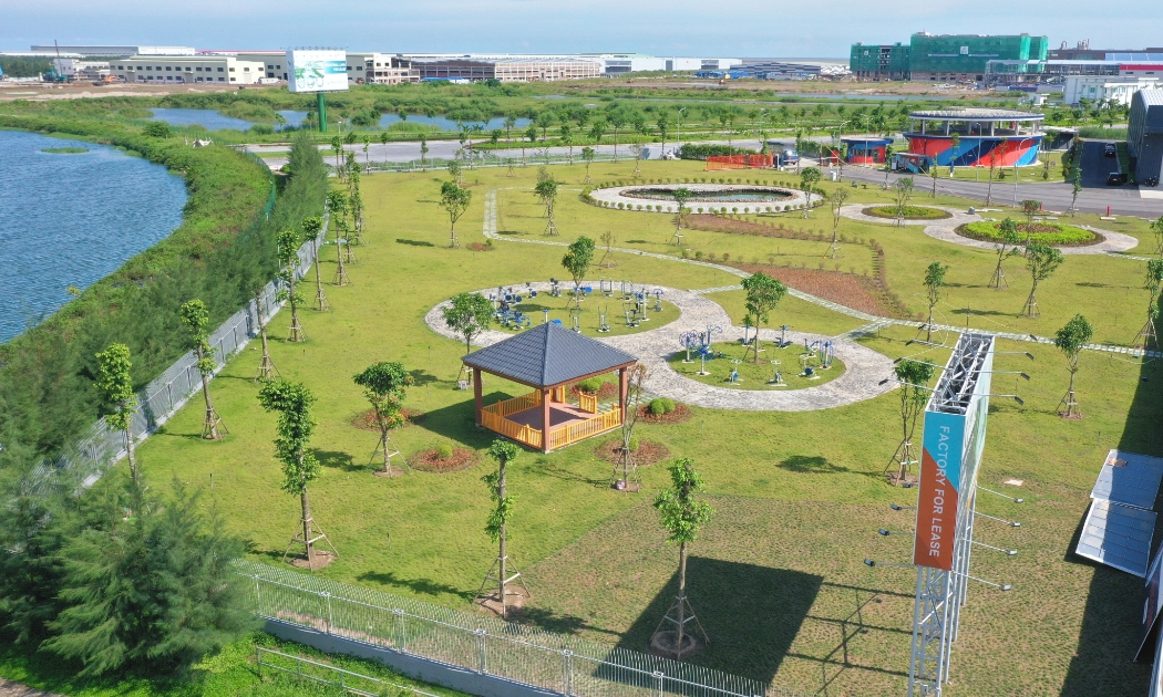 Không gian xanh tại Core5 Hải Phòng.