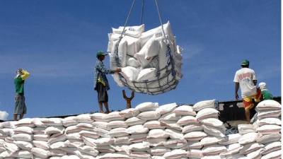 Vietnam outranked Thailand as the world's second-largest rice exporter