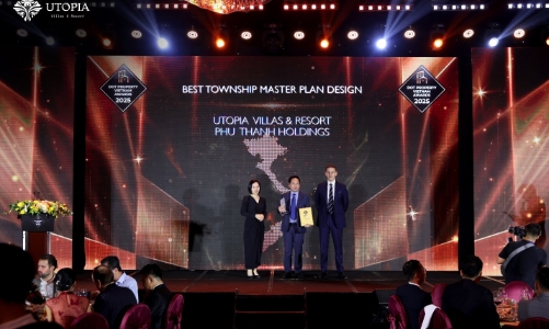 Utopia Villas & Resort thắng 3 giải thưởng danh giá tại 