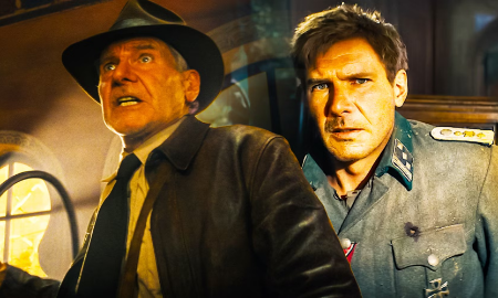 AI giúp trẻ hóa diễn viên Harrison Ford trong phim Indiana Jones and the Dial of Destiny. Ảnh: Screen Rant