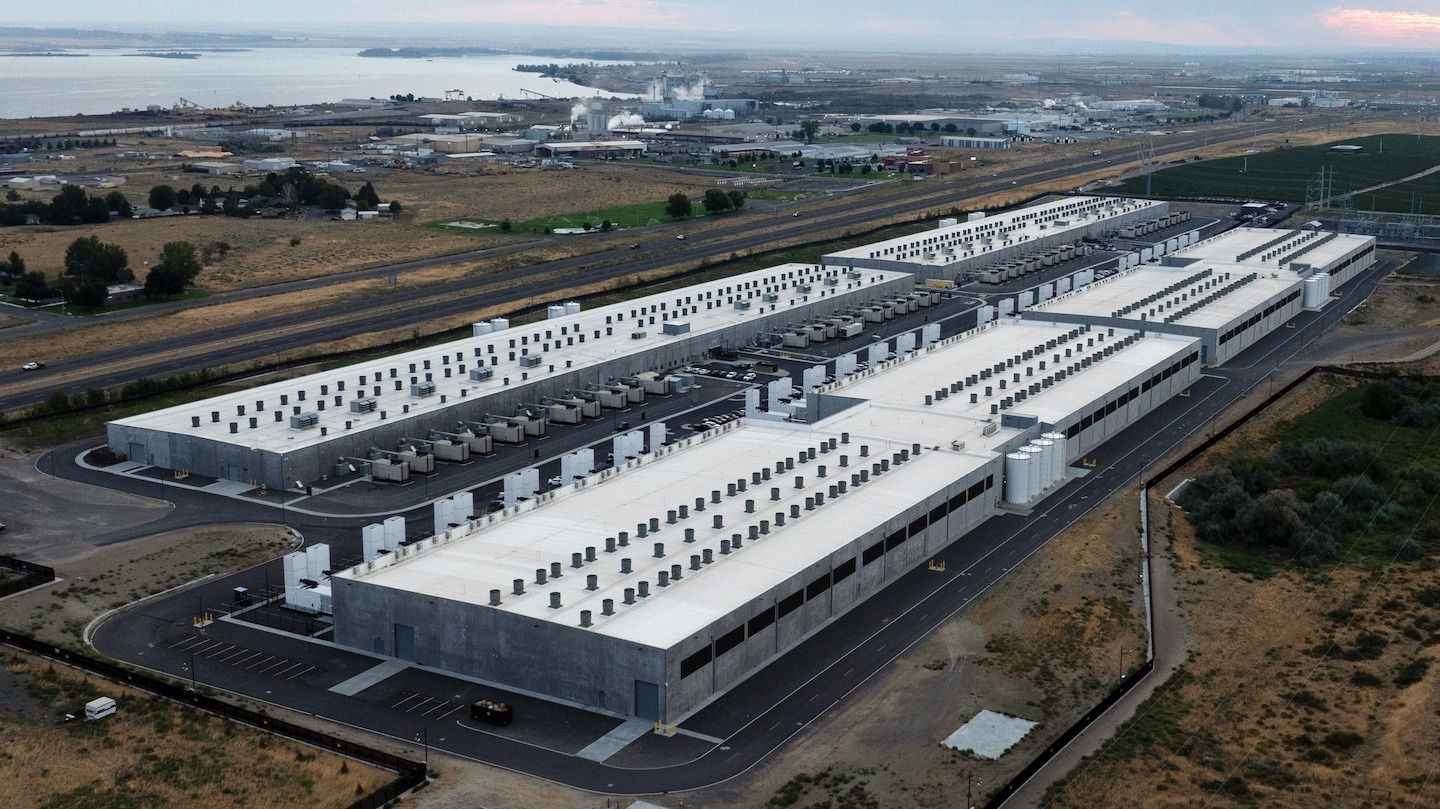 Một trung tâm dữ liệu của Amazon ở Boardman, Oregon