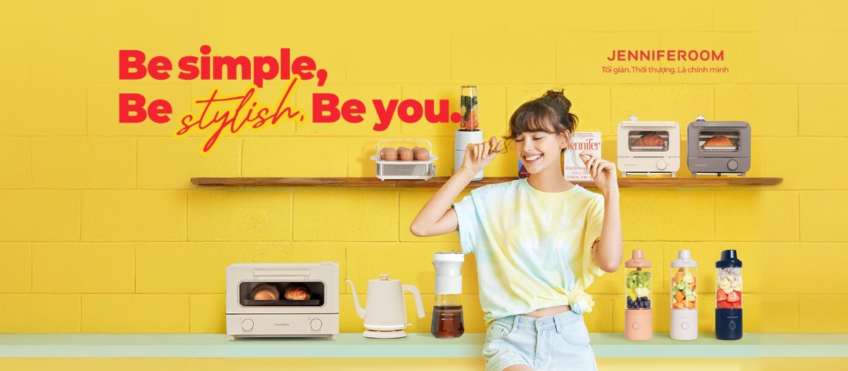 Là sự kết hợp hài hòa giữa thiết kế tối giản và chức năng tiện dụng, JENNIFEROOM hứa hẹn mang đến giải pháp sống thời thượng và đầy cảm hứng, phù hợp với không gian sống của thế hệ trẻ.