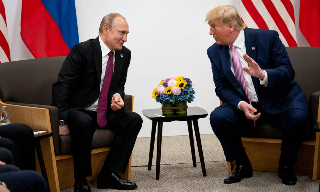 Tổng thống Nga Vladimir Putin và Tổng thống Mỹ Donald Trump - Ảnh: Reuters