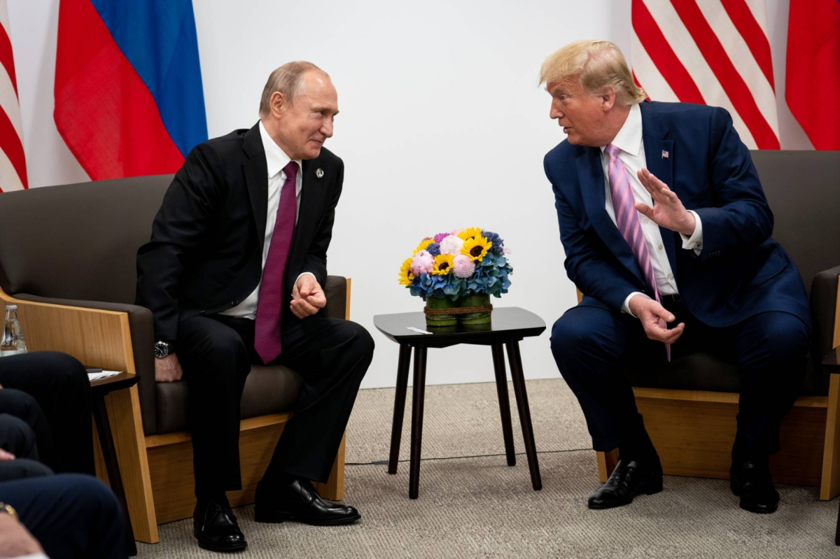 Tổng thống Nga Vladimir Putin và Tổng thống Mỹ Donald Trump - Ảnh: Reuters