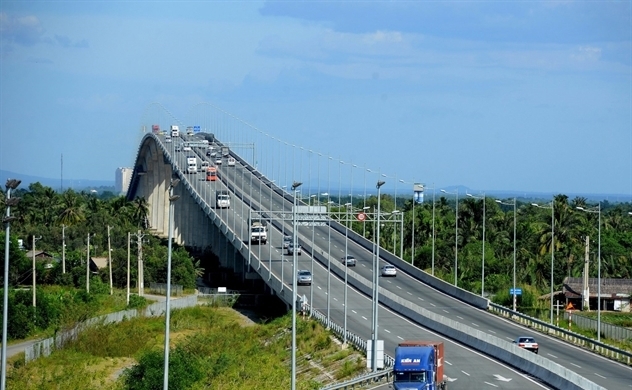 Cầu Long Thành trên cao tốc TP.HCM - Long Thành - Dầu Giây nối TP.HCM và Đồng Nai. Ảnh mang tính minh hoạ