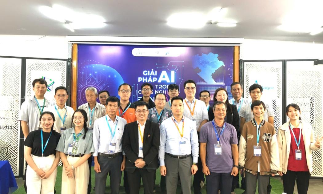 Hội thảo với chủ đề “Giải pháp trí tuệ nhân tạo (AI) trong ngành công nghiệp bán dẫn”. Ảnh: SIHUB