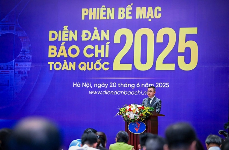 Chiều 20/6, sau gần 2 ngày làm việc với 10 phiên thảo luận chuyên sâu, Diễn đàn Báo chí toàn quốc năm 2025 đã chính thức bế mạc.