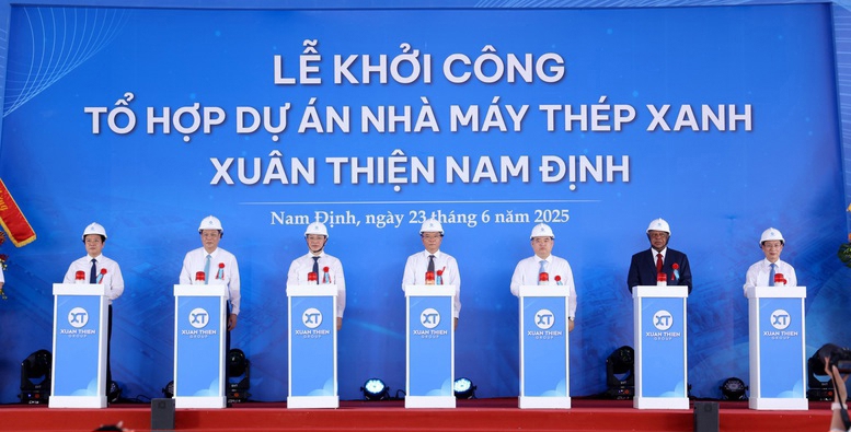 Xuan Thien Group breaks ground on $3.74 billion green steel complex on June 23 .