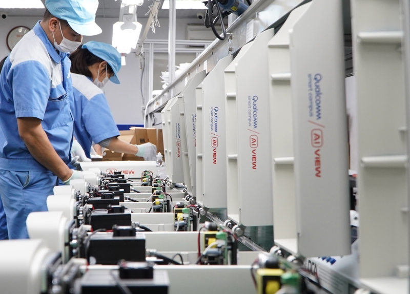 Bkav đã nghiên cứu chế tạo và sản xuất Camera AI, hợp tác với Qualcomm từ năm 2018.